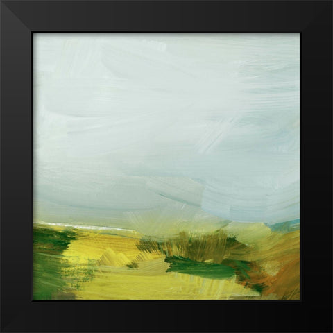 Rolling Hillside Impression III Black Modern Wood Framed Art Print by Barnes, Victoria