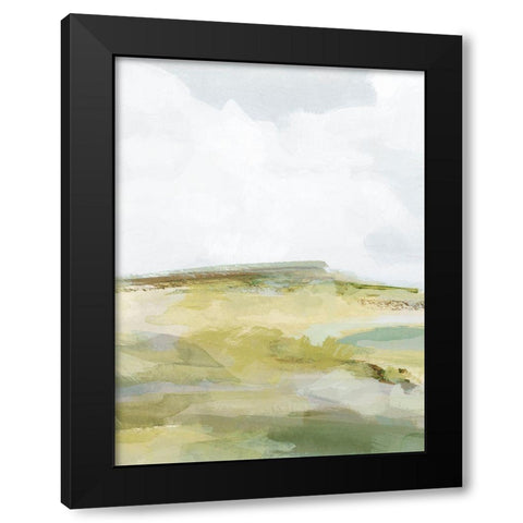 Inlet Impression I Black Modern Wood Framed Art Print with Double Matting by Barnes, Victoria