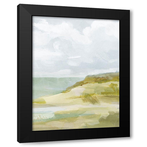 Inlet Impression II Black Modern Wood Framed Art Print with Double Matting by Barnes, Victoria