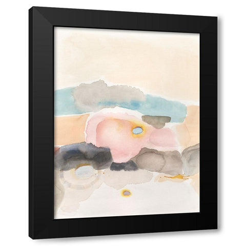 Desert Canyon I Black Modern Wood Framed Art Print with Double Matting by Fuchs, Jodi