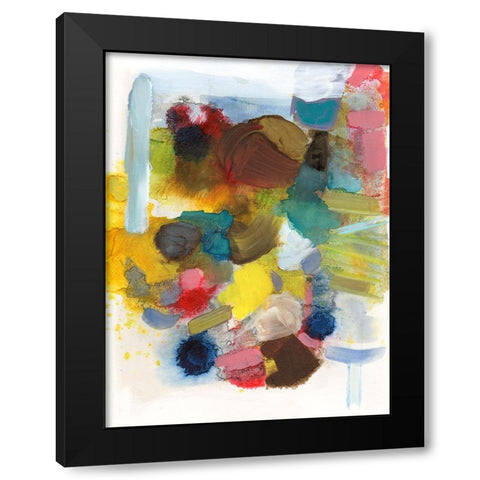 Everything at Once I Black Modern Wood Framed Art Print with Double Matting by Fuchs, Jodi