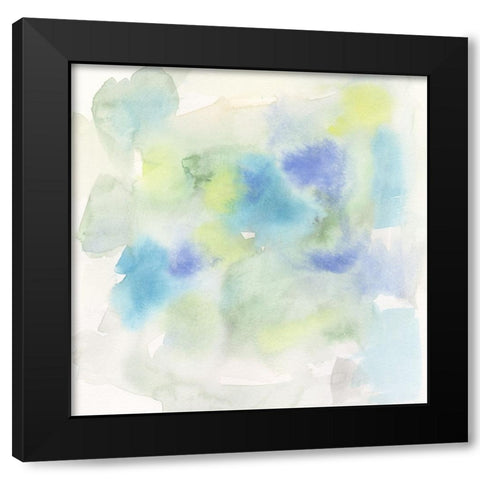 Cool Wash I Black Modern Wood Framed Art Print by Fuchs, Jodi