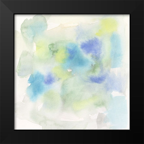 Cool Wash I Black Modern Wood Framed Art Print by Fuchs, Jodi