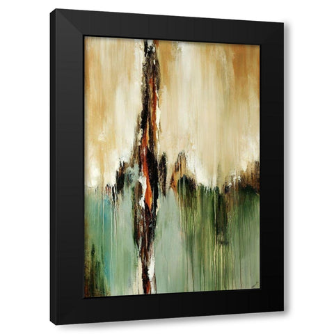 Duet I Black Modern Wood Framed Art Print by Edmunds, Sydney
