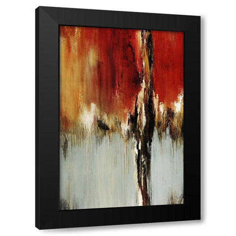 Duet II Black Modern Wood Framed Art Print by Edmunds, Sydney