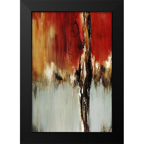 Duet II Black Modern Wood Framed Art Print by Edmunds, Sydney