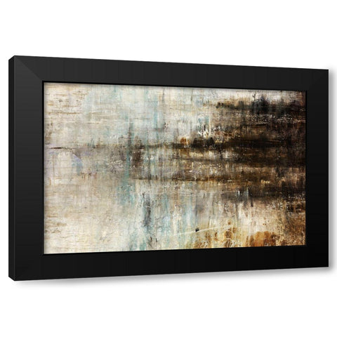 Frequency Black Modern Wood Framed Art Print by Henry, Alexys