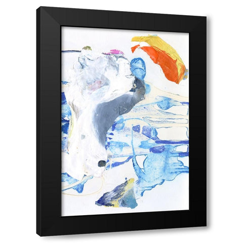 Evidence II Black Modern Wood Framed Art Print with Double Matting by Fuchs, Jodi