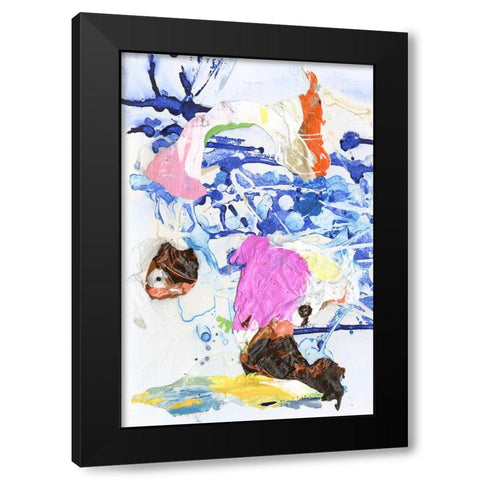 Evidence III Black Modern Wood Framed Art Print with Double Matting by Fuchs, Jodi