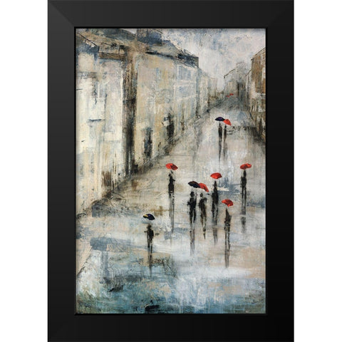 Promenade Black Modern Wood Framed Art Print by Schicker, Joshua