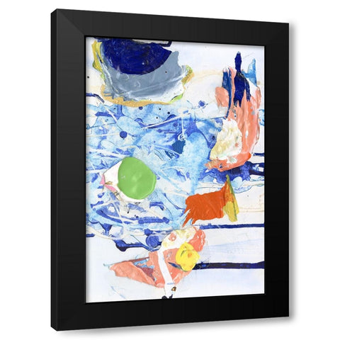 Evidence IV Black Modern Wood Framed Art Print with Double Matting by Fuchs, Jodi