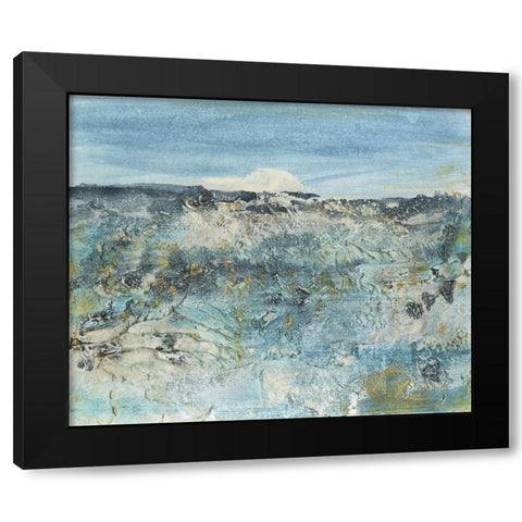 Pattern of Peace II Black Modern Wood Framed Art Print with Double Matting by Bramma, Lila