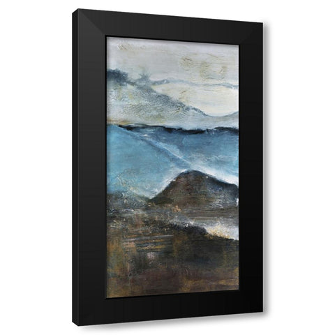 Ancient View I Black Modern Wood Framed Art Print by Bramma, Lila