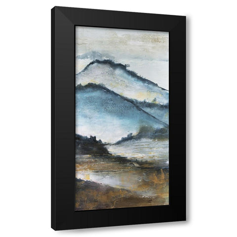 Ancient View II Black Modern Wood Framed Art Print by Bramma, Lila