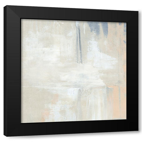 Stucco White I Black Modern Wood Framed Art Print by Warren, Annie
