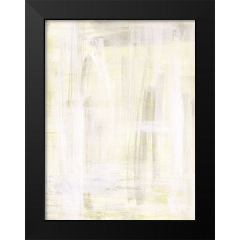 On a Sunbeam II Black Modern Wood Framed Art Print by Wang, Melissa