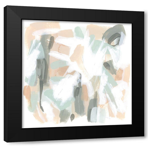 Riff Time IV Black Modern Wood Framed Art Print by Vess, June Erica
