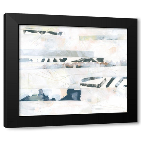 Pattern Camouflage I Black Modern Wood Framed Art Print with Double Matting by Vess, June Erica