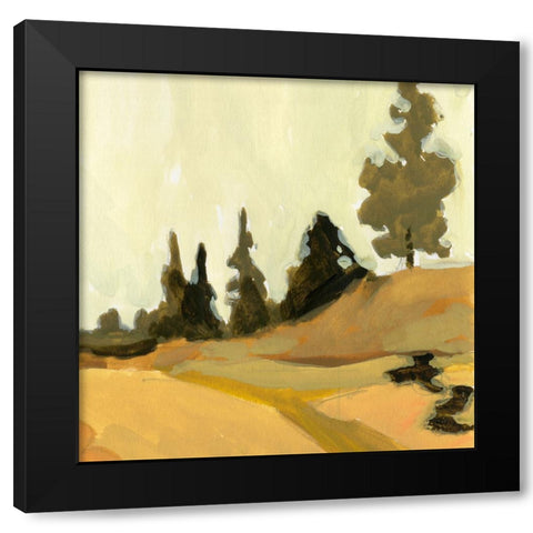 State Park Pine Sketch III Black Modern Wood Framed Art Print by Green, Jacob