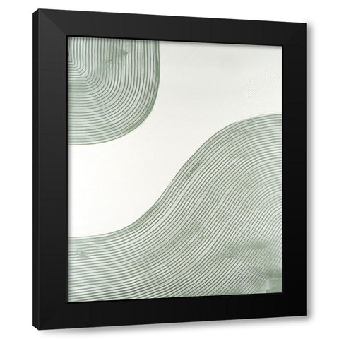 Get Going I Black Modern Wood Framed Art Print by Lam, Vanna
