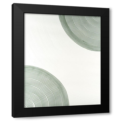 Get Going II Black Modern Wood Framed Art Print with Double Matting by Lam, Vanna
