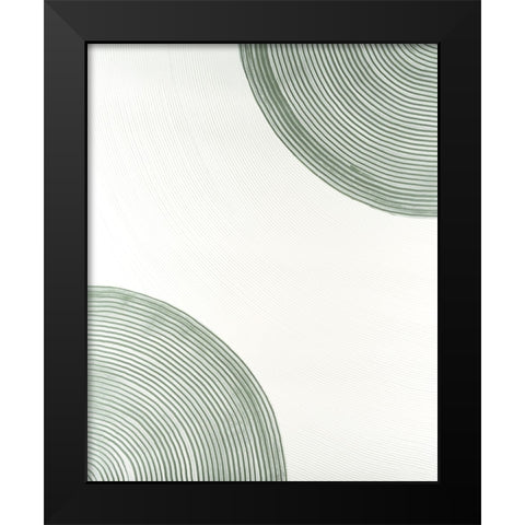 Get Going II Black Modern Wood Framed Art Print by Lam, Vanna