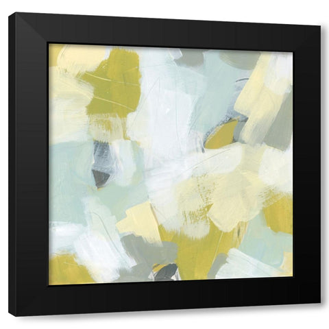 Greenlit IV Black Modern Wood Framed Art Print by Vess, June Erica