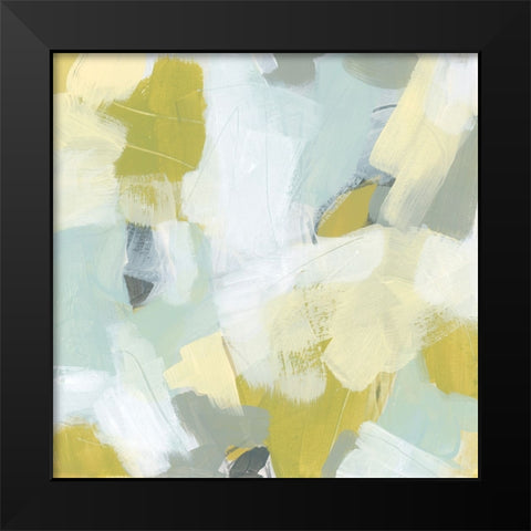 Greenlit IV Black Modern Wood Framed Art Print by Vess, June Erica