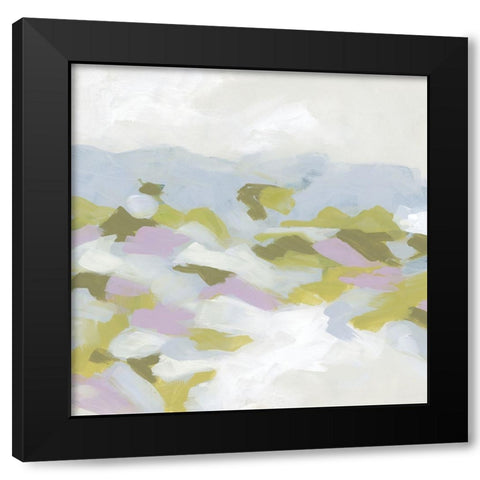 Blue Ridge Spring II Black Modern Wood Framed Art Print by Vess, June Erica