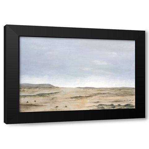 Arid Vista I Black Modern Wood Framed Art Print with Double Matting by Willett, Michael
