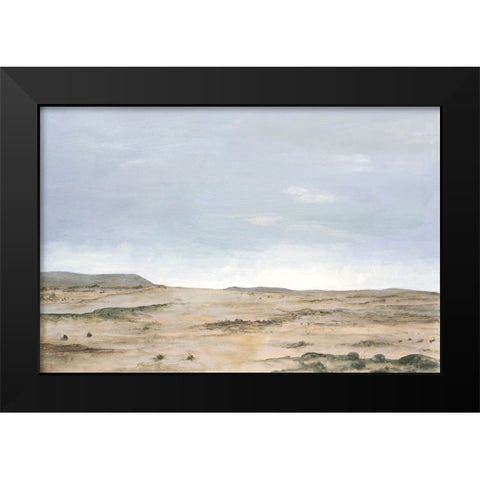 Arid Vista I Black Modern Wood Framed Art Print by Willett, Michael