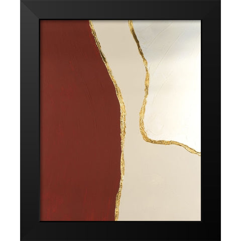 Allspice I Black Modern Wood Framed Art Print by Lam, Vanna