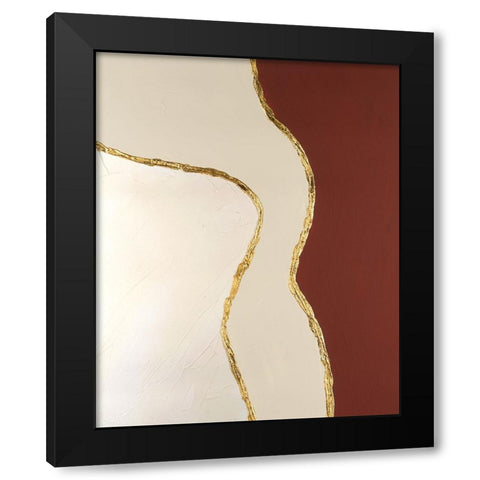 Allspice II Black Modern Wood Framed Art Print by Lam, Vanna