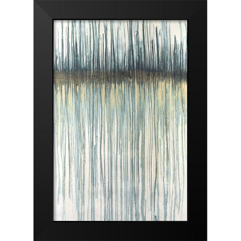 Embellished Canopy I Black Modern Wood Framed Art Print by Lam, Vanna