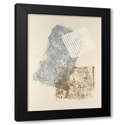 Embellished Scrim I Black Modern Wood Framed Art Print with Double Matting by Lam, Vanna