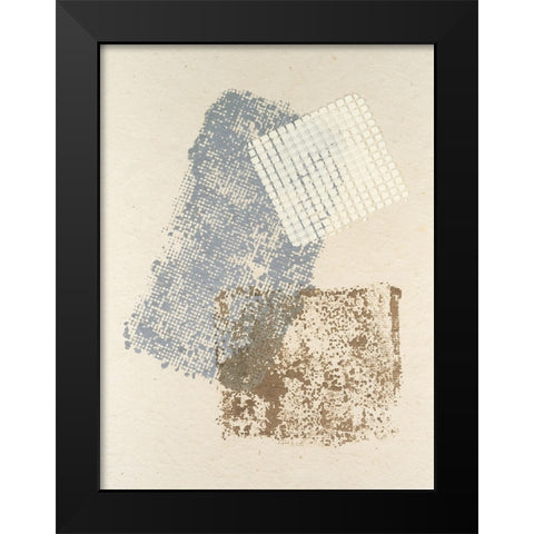 Embellished Scrim I Black Modern Wood Framed Art Print by Lam, Vanna
