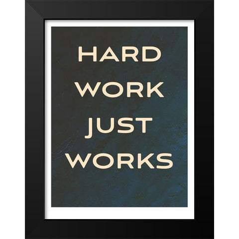 Bro-Inspo I Black Modern Wood Framed Art Print by Green, Jacob