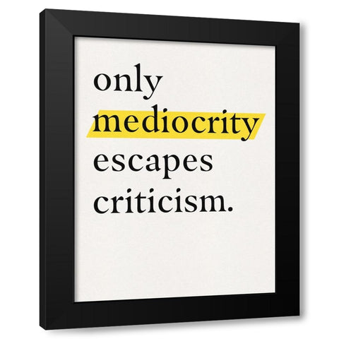 Bro-Inspo II Black Modern Wood Framed Art Print by Green, Jacob