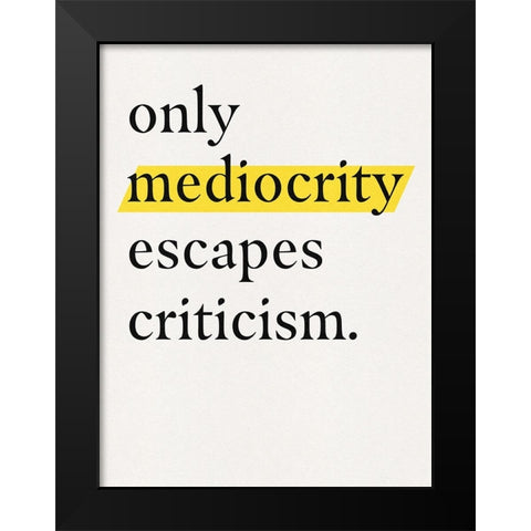 Bro-Inspo II Black Modern Wood Framed Art Print by Green, Jacob