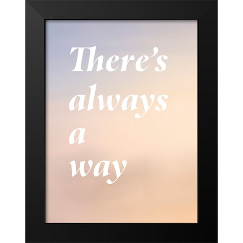 Bro-Inspo IV Black Modern Wood Framed Art Print by Green, Jacob