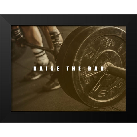 Bro-Inspo VI Black Modern Wood Framed Art Print by Green, Jacob