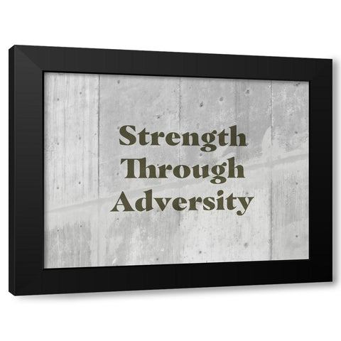 Bro-Inspo VII Black Modern Wood Framed Art Print by Green, Jacob