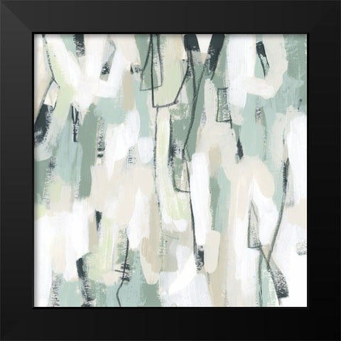 Sage Scales II Black Modern Wood Framed Art Print by Vess, June Erica