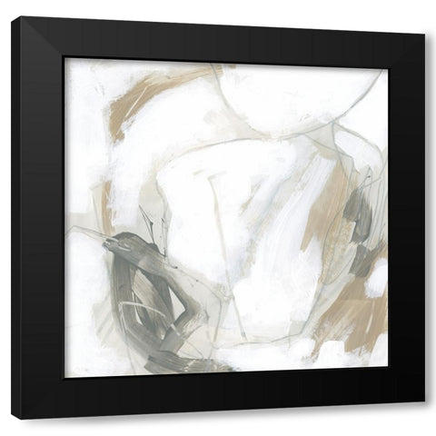 Neuron Web I Black Modern Wood Framed Art Print with Double Matting by Vess, June Erica