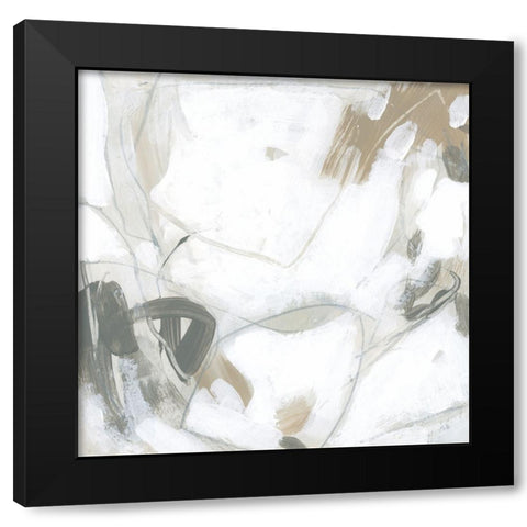 Neuron Web IV Black Modern Wood Framed Art Print with Double Matting by Vess, June Erica