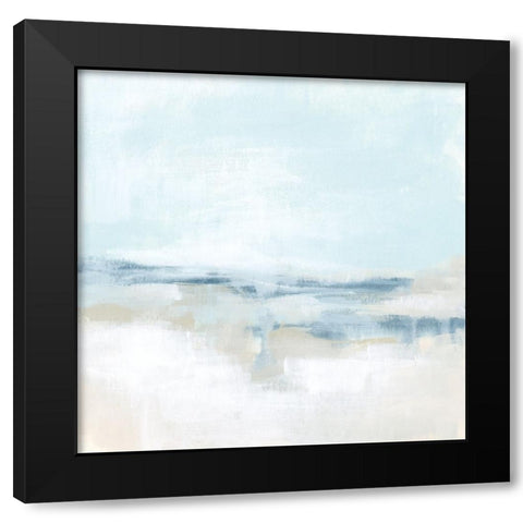 Sea Haze II Black Modern Wood Framed Art Print by Vess, June Erica