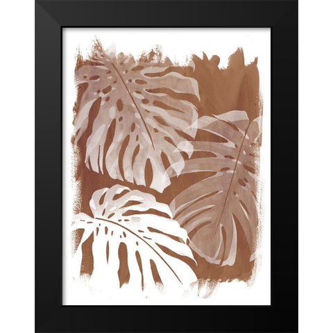 Sienna Shadows I Black Modern Wood Framed Art Print by Popp, Grace