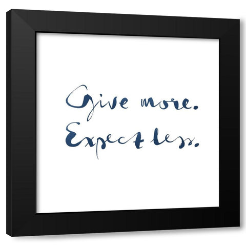 American Aspiration I Black Modern Wood Framed Art Print with Double Matting by Green, Jacob