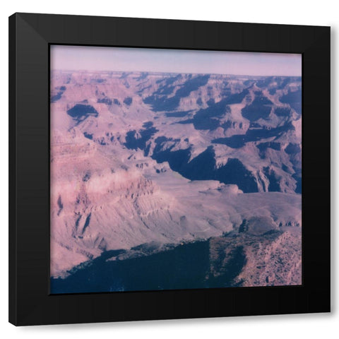 Grand Canyon Vista I Black Modern Wood Framed Art Print with Double Matting by Green, Jacob
