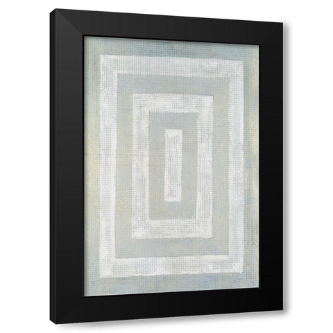 Inner Hall I Black Modern Wood Framed Art Print with Double Matting by Lam, Vanna